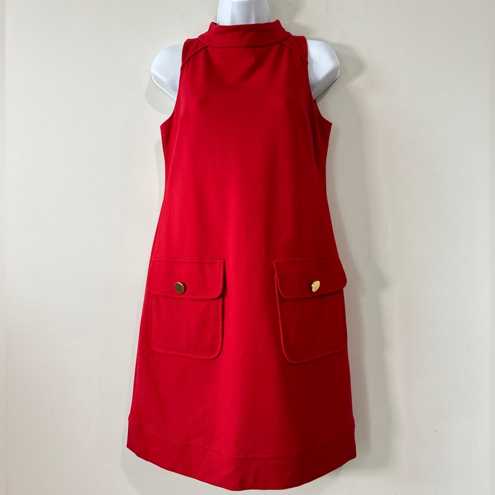 Cynthia Steffe Mod Style Flattering Sleeveless Shift Dress Size 2